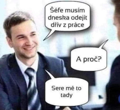 Piatocek v praci