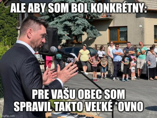 Takac pracuje pre ludi